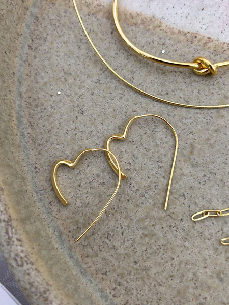 Orecchino Half-Heart