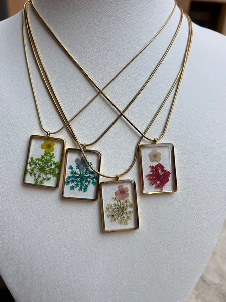 Collana Dried Flower