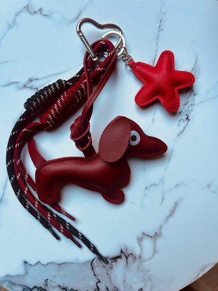 Charms bassotto bordeaux