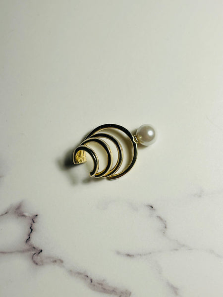 Ear cuff multifilo Perla