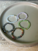 Anelli CRYSTAL & perle
