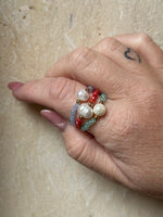 Anelli CRYSTAL & perle
