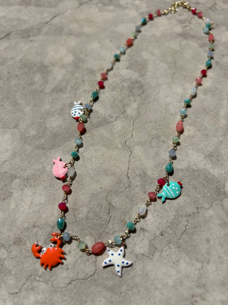 Collana cristalli MARE