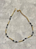 Cavigliera cristalli black