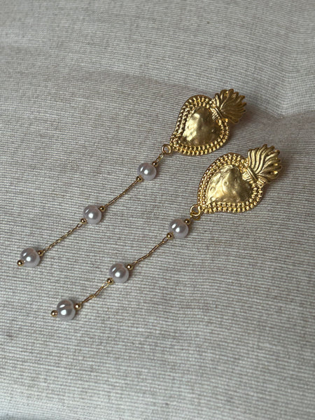 Orecchini Coeur Sacré