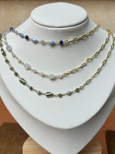 Collana crystal chain