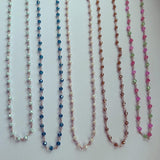 Collane con cristalli