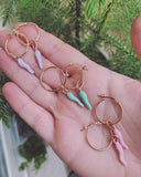 Orecchini Cornetto Portafortuna