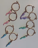 Orecchini Cornetto Portafortuna